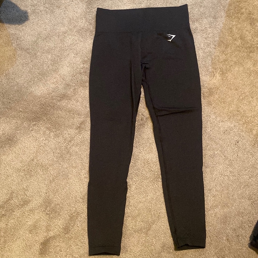 Gymshark seamless dark grey leggings